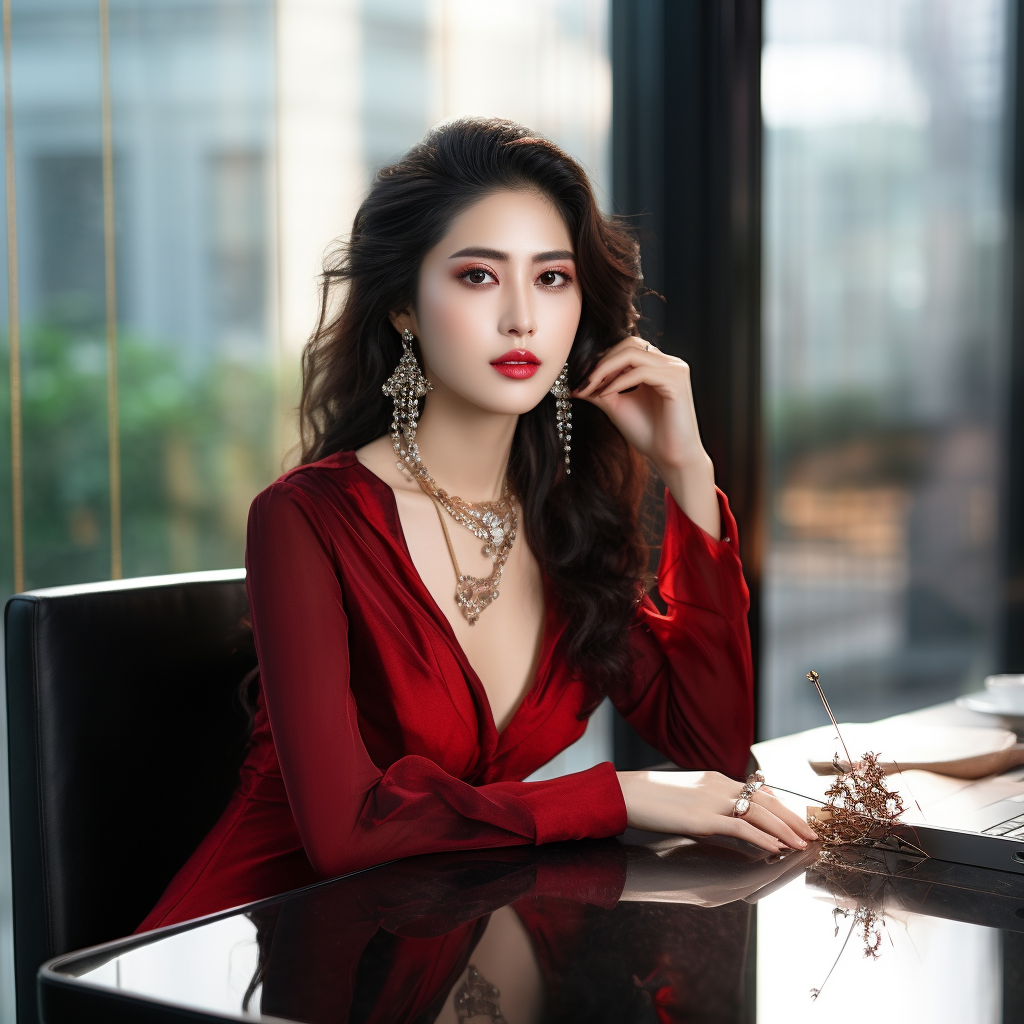 赢博体育绝美摄影——我的美女上司(图3)